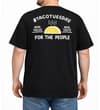 Thumbnail Black Taco Tuesday T-shirt worn from the back.